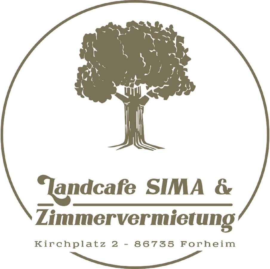 Landcafe Sima & Zimmervermietung Forheim 외부 사진